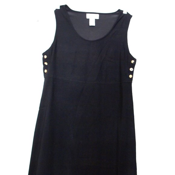 JA Studio Long Black Dress Size Medium - Picture 8 of 11
